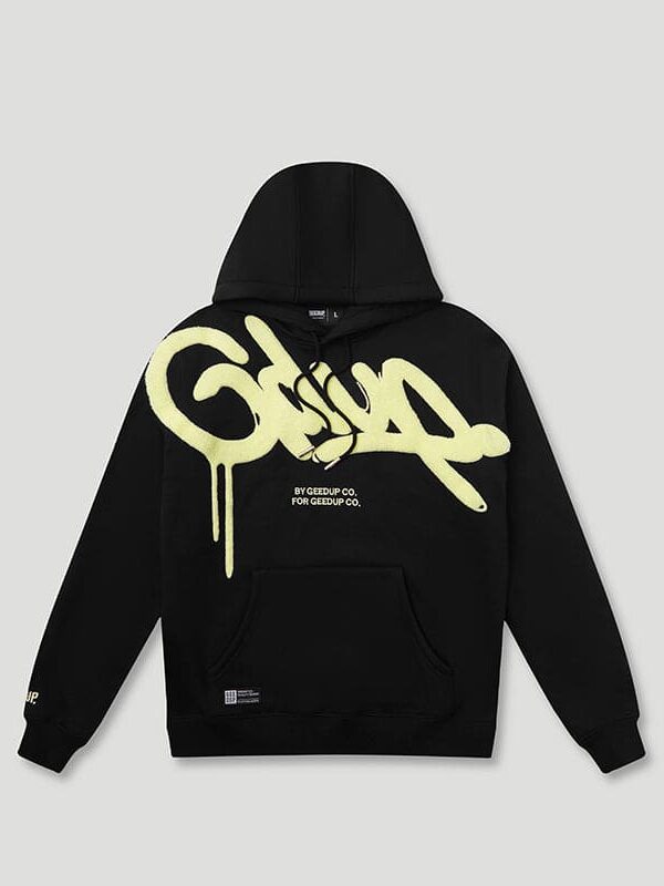 Handstyle Hoodie Black/Sorbet